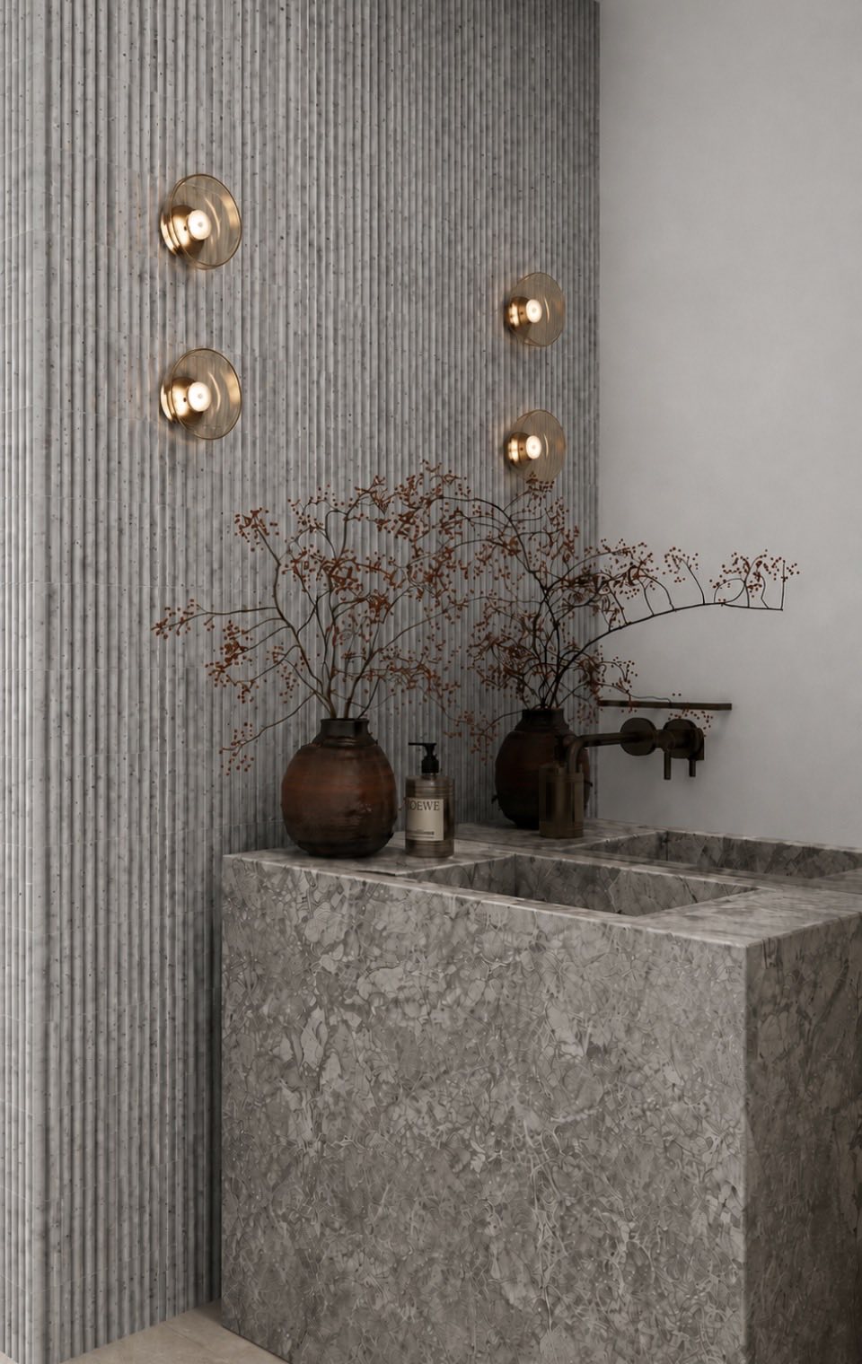 FISHBELLY GRAY MARBLE