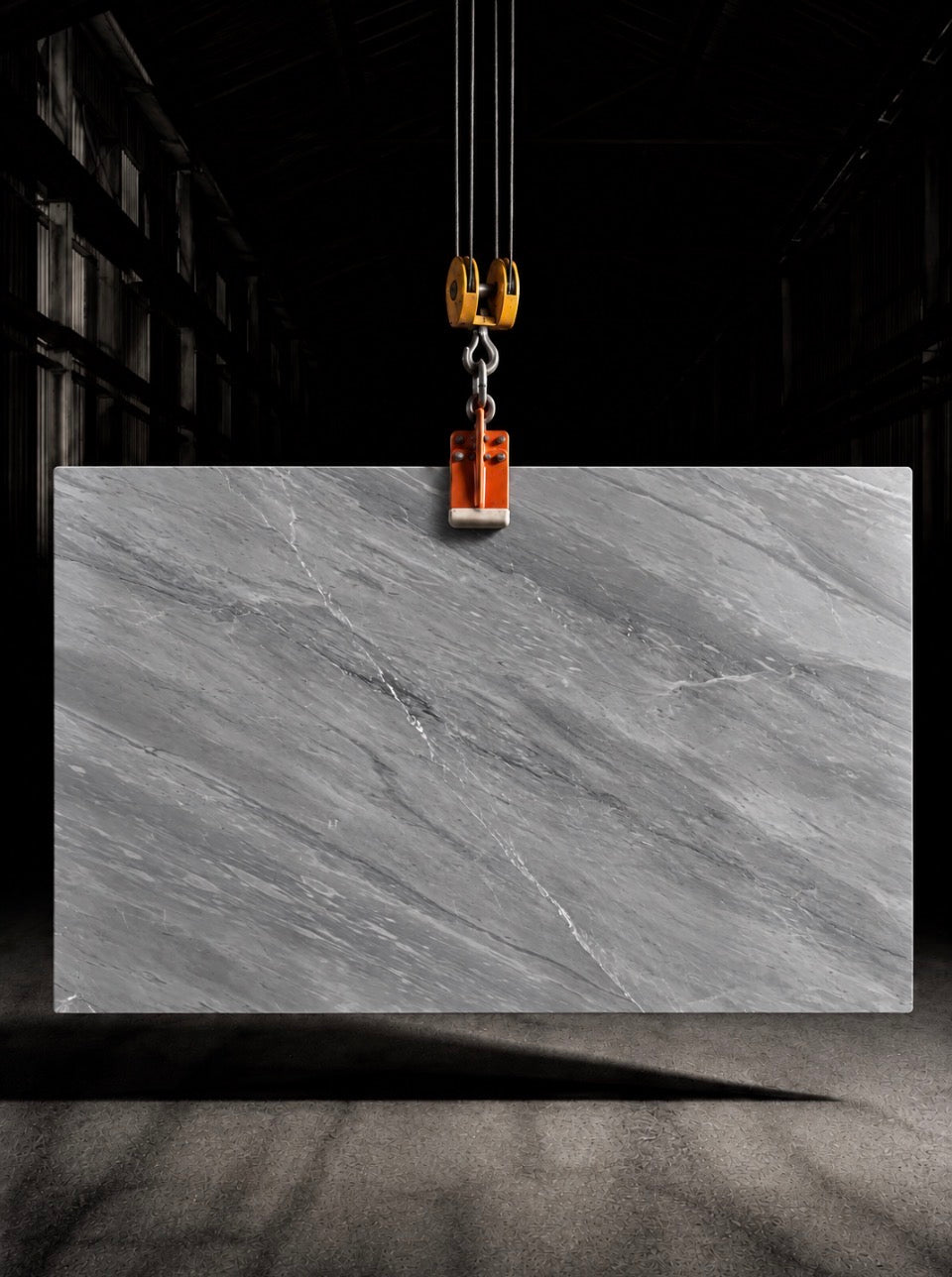 SILVER GRAY MARBLE