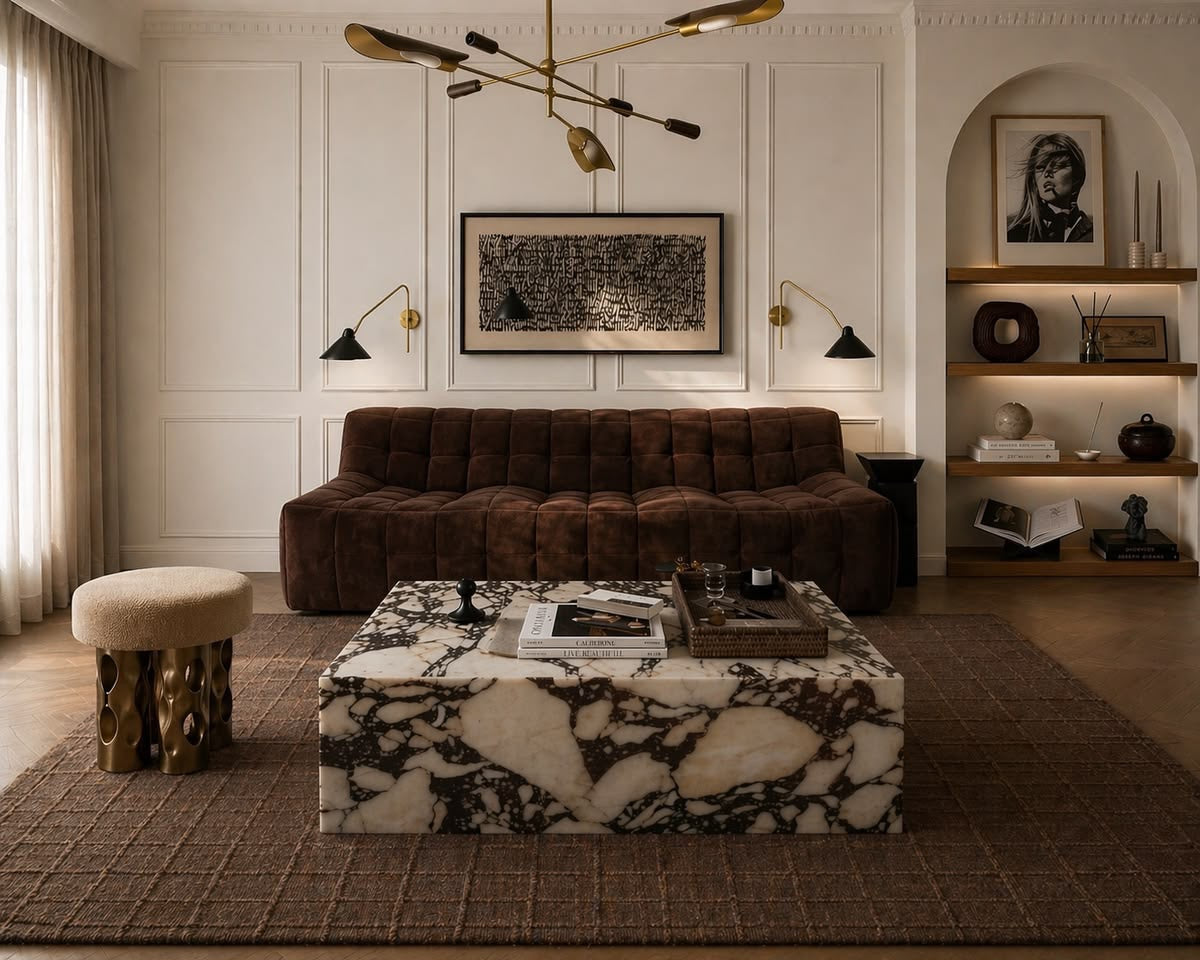 CALACATTA VIOLA COFFEE TABLE