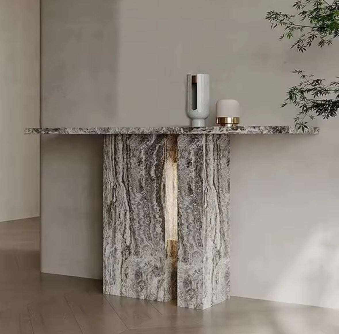 SILVER TRAVERTINE CONSUL