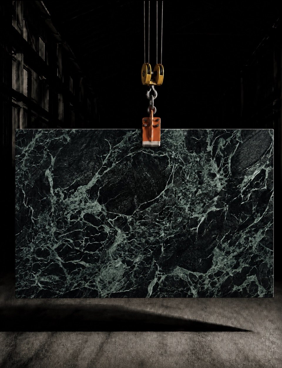 VERDE MARBLE SINTERED STONE COFEE TABLE