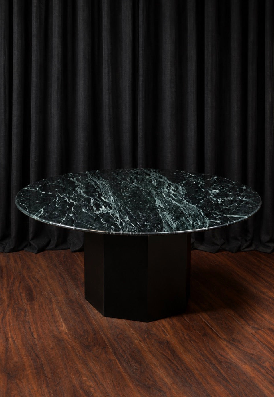 GREEN ITALY MARBLE DINING TABLE