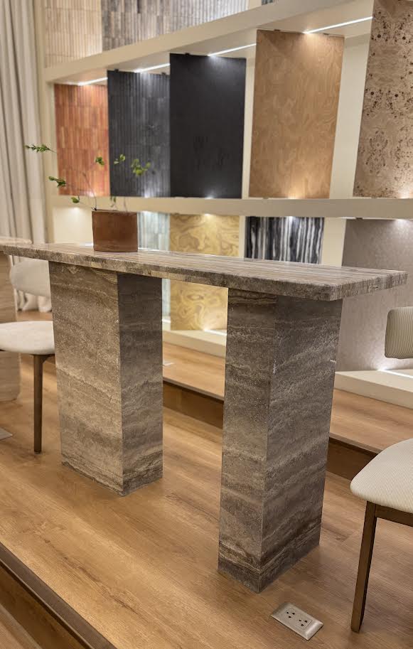 SILVER TRAVERTINE CONSUL