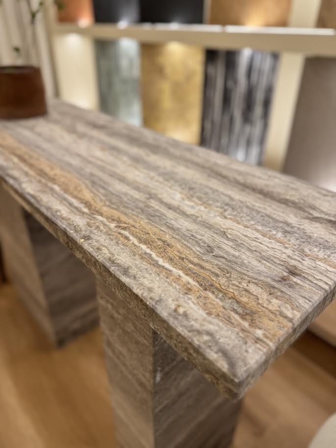 SILVER TRAVERTINE CONSUL